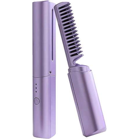 Meneflix Portable Mini Hair Straightener Hot Comb