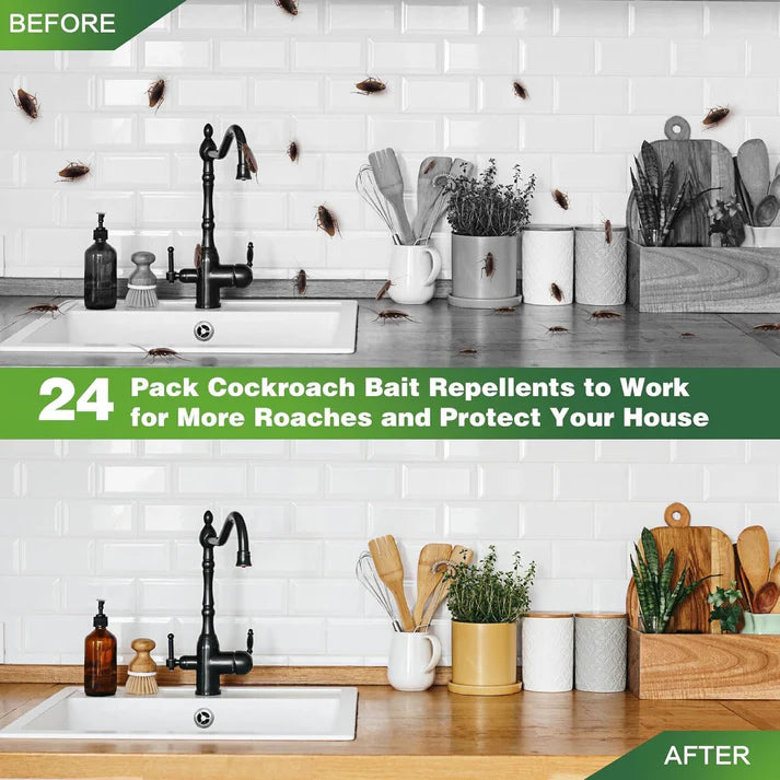 Cockroach Killer Powder Gel (Pack of 24pc)