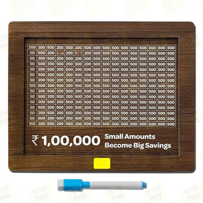 Savings Challenge Piggy Bank